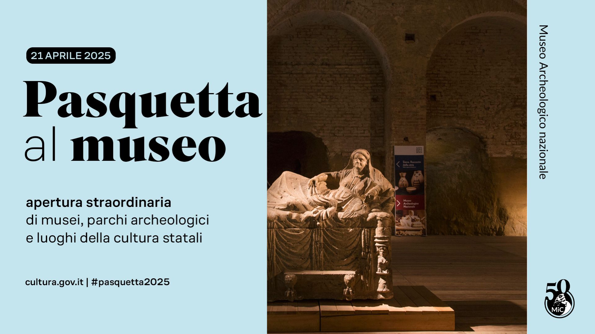 Pasquetta 2025: Museo Archeologico Nazionale di Siena